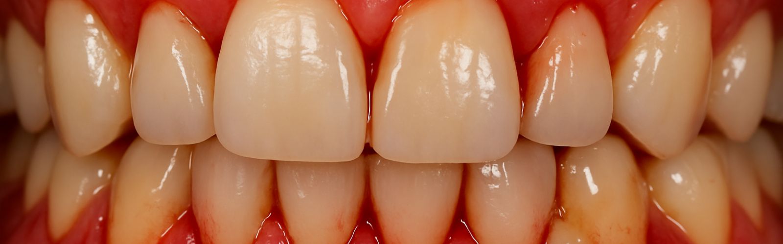 Boca con gingivitis grave